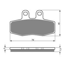 Load image into Gallery viewer, GOLDfren Brake Pads Sintered Sports GF010 - S3 (PH241)