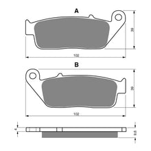 Load image into Gallery viewer, GOLDfren Brake Pads Sintered Sports GF014 - S3 (PH48)