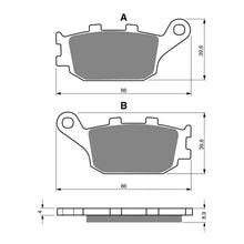 Load image into Gallery viewer, GOLDfren Brake Pads Sintered Sports GF021 - S3 (PH59)