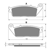 Load image into Gallery viewer, GOLDfren Brake Pads GF022 - GP5
