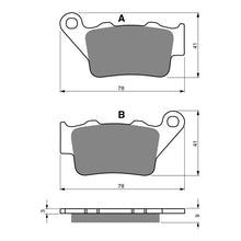 Load image into Gallery viewer, GOLDfren Brake Pads Sintered Sports GF023 - S3 (PH166)