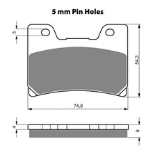 Load image into Gallery viewer, GOLDfren Brake Pads Sintered Sports GF028 - S3 (PH115)