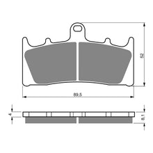 Load image into Gallery viewer, GOLDfren Brake Pads Sintered Sports GF039 - S3 (PH122)