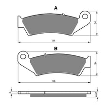 Load image into Gallery viewer, GOLDfren Brake Pads Sintered Sports GF041 - S3