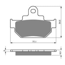 Load image into Gallery viewer, GOLDfren Brake Pads Off-Road Racing GF046 - K5 (PR106)