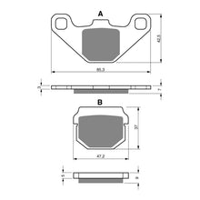 Load image into Gallery viewer, GOLDfren Brake Pads Sintered Sports GF047 - S3 (PH22)