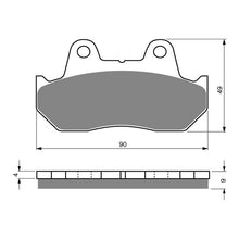 Load image into Gallery viewer, GOLDfren Brake Pads Sintered Sports GF049 - S3 (PH18)