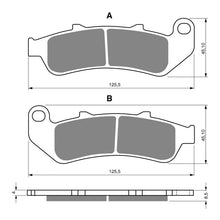 Load image into Gallery viewer, GOLDfren Brake Pads Sintered Sports GF055 - S3 (PH123)