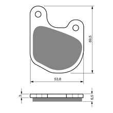 Load image into Gallery viewer, GOLDfren Brake Pads Sintered Sports GF059 - S3 (PH71)