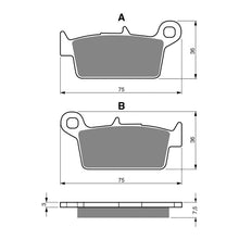 Load image into Gallery viewer, GOLDfren Brake Pads GF071 - S3