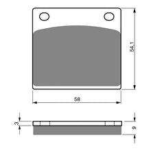 Load image into Gallery viewer, GOLDfren Brake Pads Sintered Sports GF076 - S3 ( PH06 )