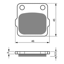 Load image into Gallery viewer, GOLDfren Brake Pads GF077 - S3