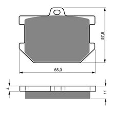 Load image into Gallery viewer, GOLDfren Brake Pads Sintered Sports GF082 - S3 ( PH05 )