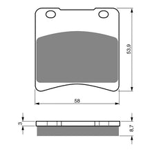 Load image into Gallery viewer, GOLDfren Brake Pads Sintered Sports GF085 - S3 ( PH32 )