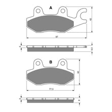 Load image into Gallery viewer, GOLDfren Brake Pads Sintered Sports GF088 - S3 ( PH203 )