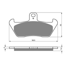 Load image into Gallery viewer, GOLDfren Brake Pads GF089 - S3