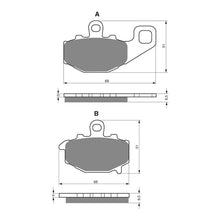 Load image into Gallery viewer, GOLDfren Brake Pads Sintered Sports GF093 - S3 ( PH124 )