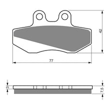 Load image into Gallery viewer, GOLDfren Brake Pads GF095 - S3