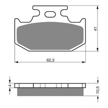 Load image into Gallery viewer, GOLDfren Brake Pads Off-Road Racing GF100 - K5 ( PR77 )