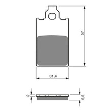 Load image into Gallery viewer, GOLDfren Brake Pads Sintered Sports GF115 - S3 ( PH90 )