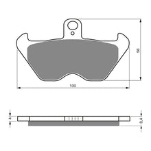Load image into Gallery viewer, GOLDfren Brake Pads Sintered Sports GF117 - S3 ( PH391 )