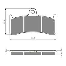 Load image into Gallery viewer, GOLDfren Brake Pads Sintered Sports GF126 - S3 ( PH230 )