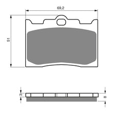 Load image into Gallery viewer, GOLDfren Brake Pads Sintered Sports GF132 - S3 ( PH275 )