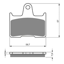 Load image into Gallery viewer, GOLDfren Brake Pads Sintered Sports GF148 - S3 ( PH231 )