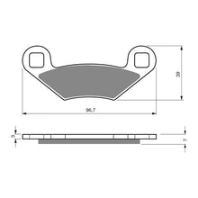 Load image into Gallery viewer, GOLDfren Brake Pads GF162 - S3