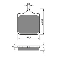 Load image into Gallery viewer, GOLDfren Brake Pads GF177 - S33
