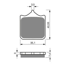 Load image into Gallery viewer, GOLDfren Brake Pads Sintered Sports GF177 - S3 ( PH294 )