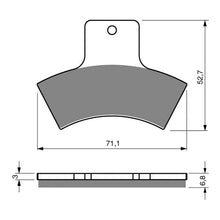 Load image into Gallery viewer, GOLDfren Brake Pads Off-Road Racing GF179 - K5 ( PR257 )
