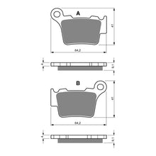 Load image into Gallery viewer, GOLDfren Brake Pads Off-Road Racing GF191 - K5 ( PR327 )