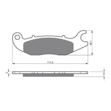 Load image into Gallery viewer, GOLDfren Brake Pads Sintered Sports GF210 - S3 ( PH332 )