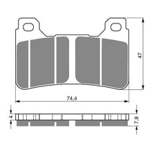 Load image into Gallery viewer, GOLDfren Brake Pads GF214 - S33