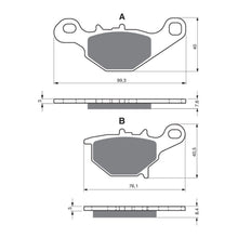 Load image into Gallery viewer, GOLDfren Brake Pads GF226 - S3
