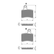 Load image into Gallery viewer, GOLDfren Brake Pads GF228 - K5
