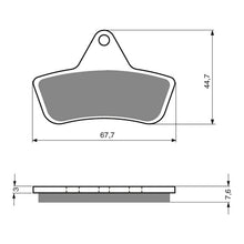 Load image into Gallery viewer, GOLDfren Brake Pads Off-Road Racing GF232 - K5 ( PR258 )