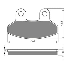 Load image into Gallery viewer, GOLDfren Brake Pads GF234 - S3
