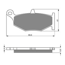 Load image into Gallery viewer, GOLDfren Brake Pads Sintered Sports GF241 - S3 ( PH364 )