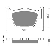 Load image into Gallery viewer, GOLDfren Brake Pads Off-Road Racing GF243 - K5 ( PR330 )