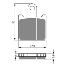 Load image into Gallery viewer, GOLDfren Brake Pads Sintered Sports GF249 - S3 ( PH362 )