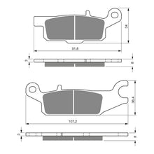 Load image into Gallery viewer, GOLDfren Brake Pads Off-Road Racing GF252 - K5 ( PR385 )