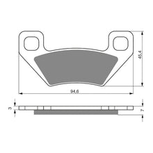 Load image into Gallery viewer, GOLDfren Brake Pads Off-Road Racing GF254 - K5 ( PR344 )