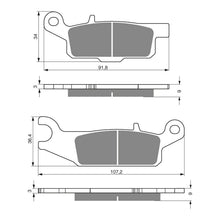 Load image into Gallery viewer, GOLDfren Brake Pads Off-Road Racing GF256 - K5 ( PR388 )