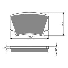 Load image into Gallery viewer, GOLDfren Brake Pads Off-Road Racing GF260 - K5 ( PR403 )