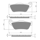 GOLDfren Brake Pads GF262 - S3