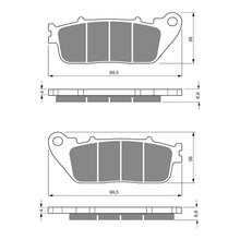 Load image into Gallery viewer, GOLDfren Brake Pads Sintered Sports GF277 - S3 ( PH421 )