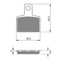 Load image into Gallery viewer, GOLDfren Brake Pads GF282 - K5