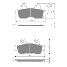 Load image into Gallery viewer, GOLDfren Brake Pads GF285 - S3